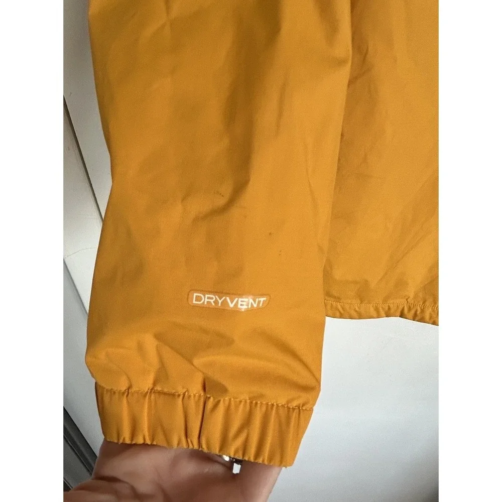 The North Face Jacket - Boys L (14/16) - Zip Black Yellow DryVent Fleece Lined